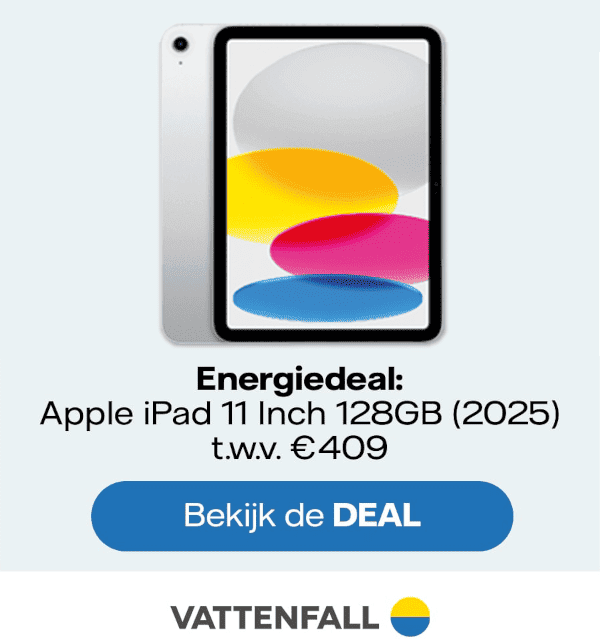 Vattenfall zakelijk iPad actie